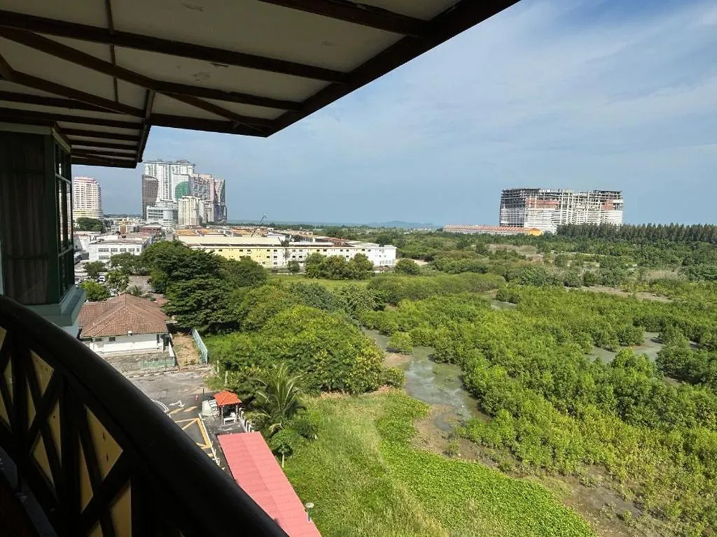Seaside View, Heart Of The City, Mahkota Costa Malacca Apartment